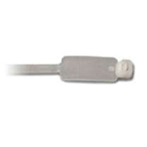 8 inch Identification Cable Ties, Vertical Tab, Natural Nylon, 1000/bag