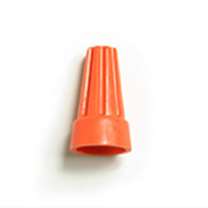 Economy Screw-On Wire Connectors Medium Orange (500/bag)