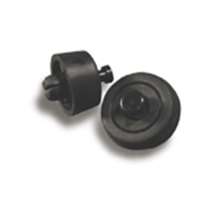 Rivet Bumper Feet - two-piece Push in Rivet Bumpers .66 inch high x .43 inch wide base (200/Bag)