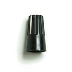 black-high-temp-screw-on-wire-connectors