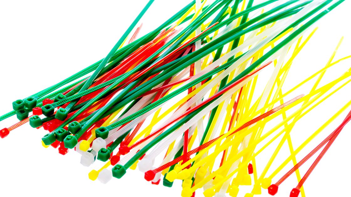 Cable ties or zip ties