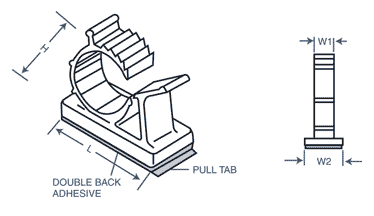 diagrammatic-representation-adjustable-nylon-ratchet-clamps