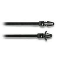 5 inch Cable Tie Arrowhead Mount UV Black, Nylon  (1000/Bag)