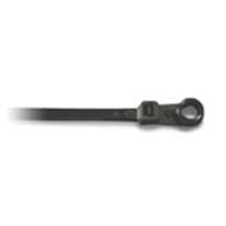 12 inch Mounting Head Cable Ties-UVB Black, Nylon  (1000/Bag)