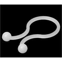 Twist Lock Bundling Clamp, Natural Nylon, bundle diameter .90 - 1.00 inch, Releasable 1000/bag 