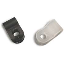One-Hole Screw Mount Nylon Cable Clamps