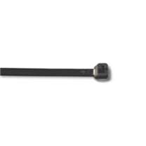 11 inch UV Releasable Cable Tie, Black, Nylon, 1000/bag