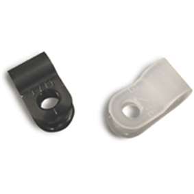 small nylon cable clamps